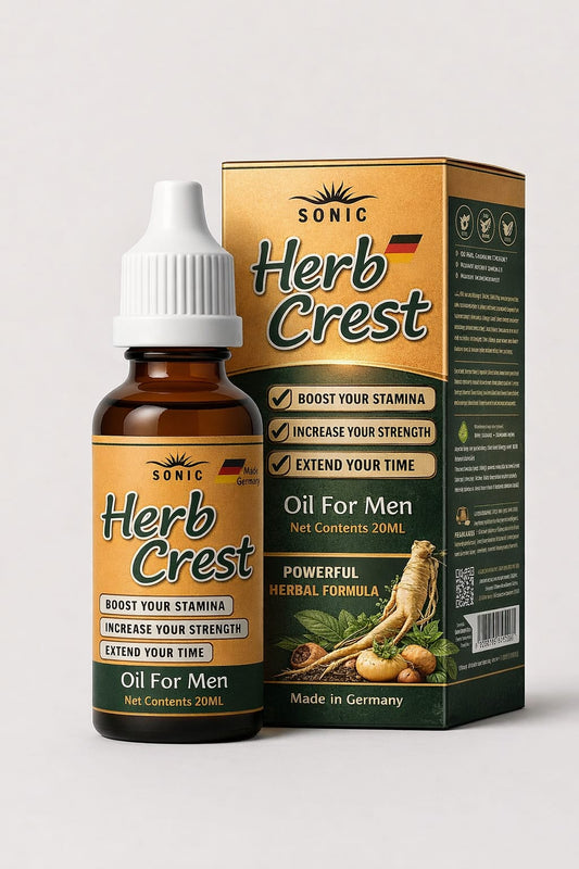 Herb Crest Oil – Naturally Boosts Men’s Timing & Performance